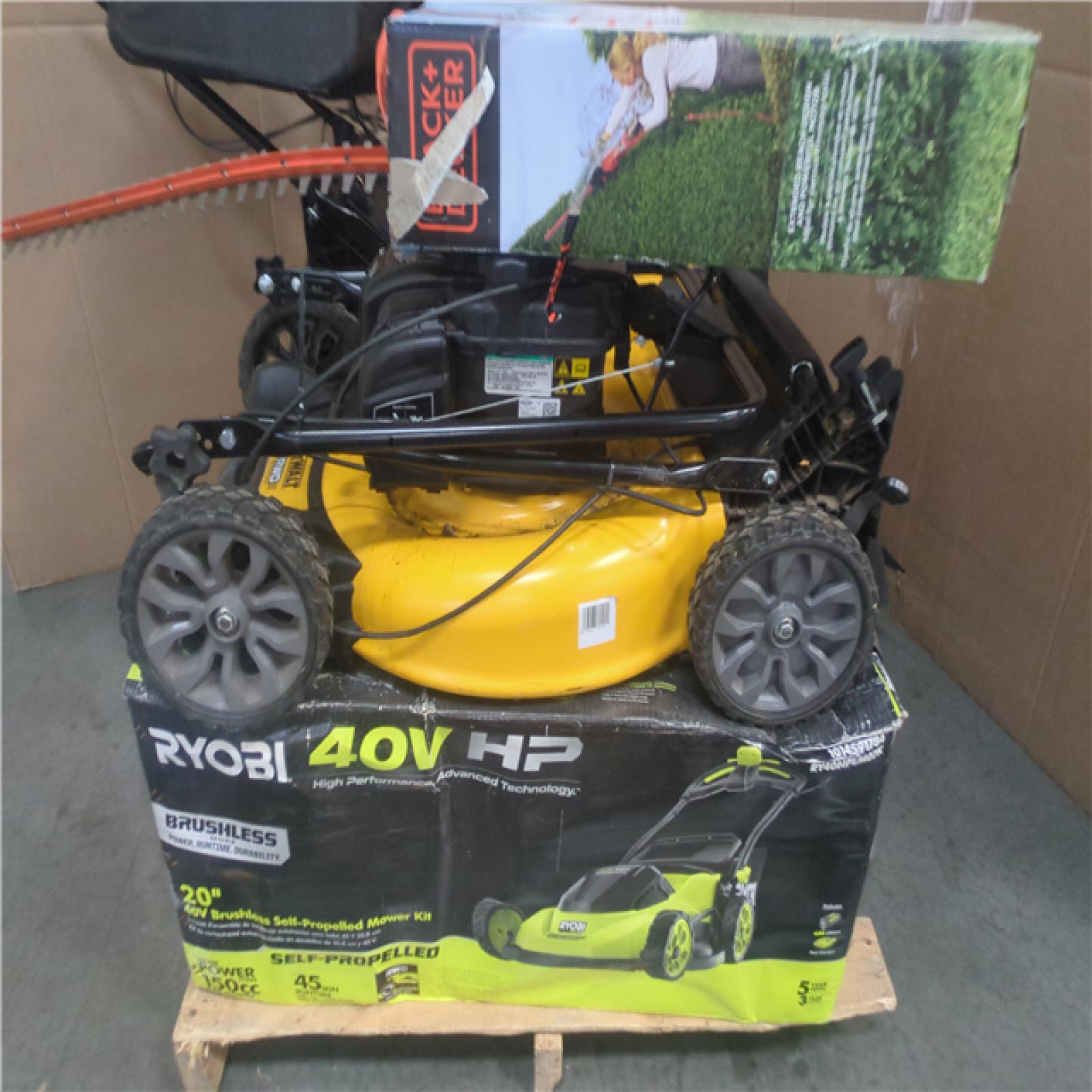 CALIFORNIA AS-IS OUTDOOR POWER EQUIPMENT