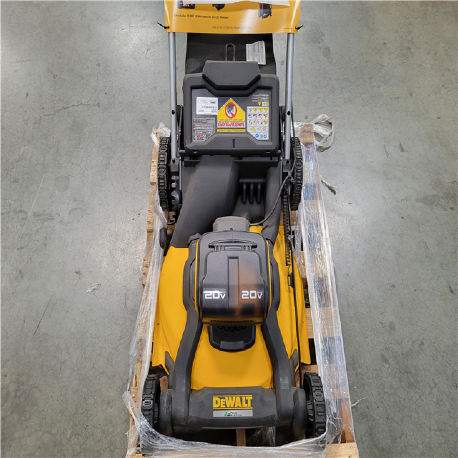 California AS-IS DEWALT 2X 20V MAX* PUSH MOWER