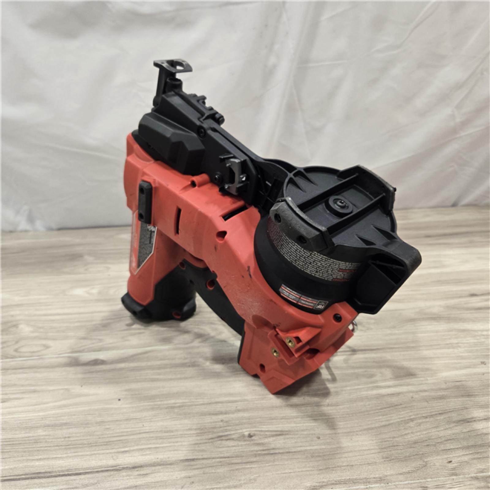 AS-IS Milwaukee M18 FUEL 18V Cordless Coil Roofing Nailer (Tool Only)