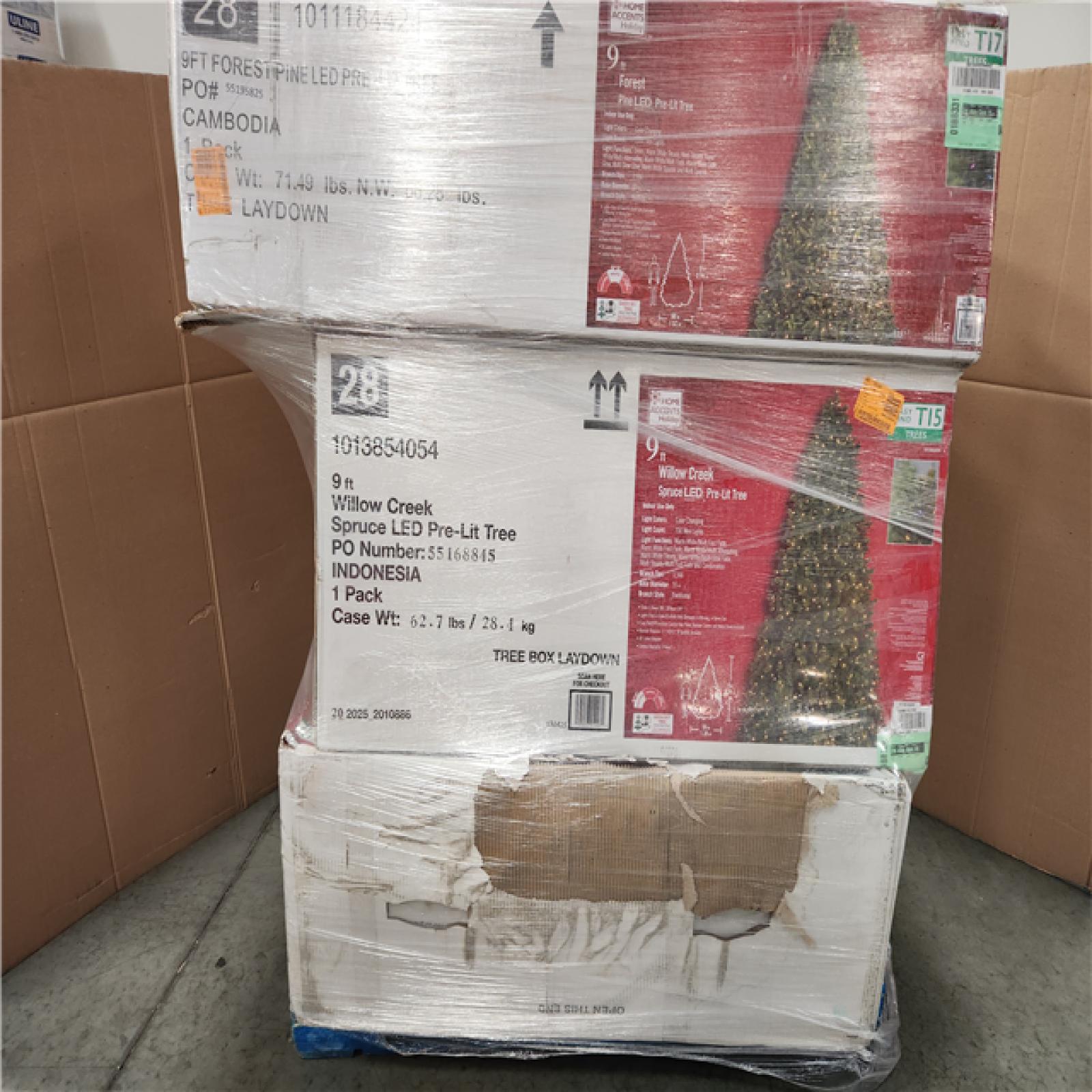 California AS-IS Holiday Pallet