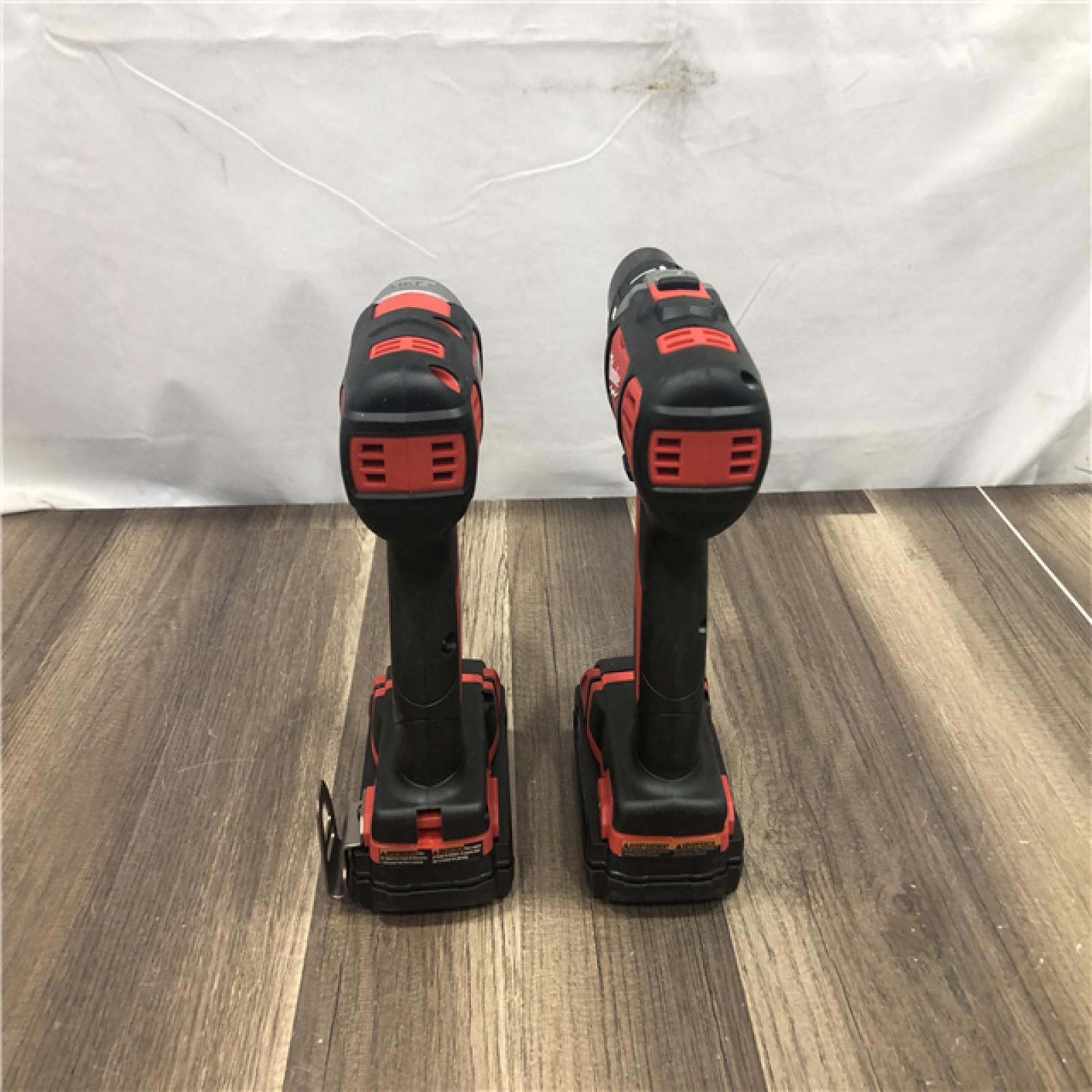 AS-IS Milwaukee 18V Lithium-Ion Cordless Drill Driver/Impact Driver Combo Kit