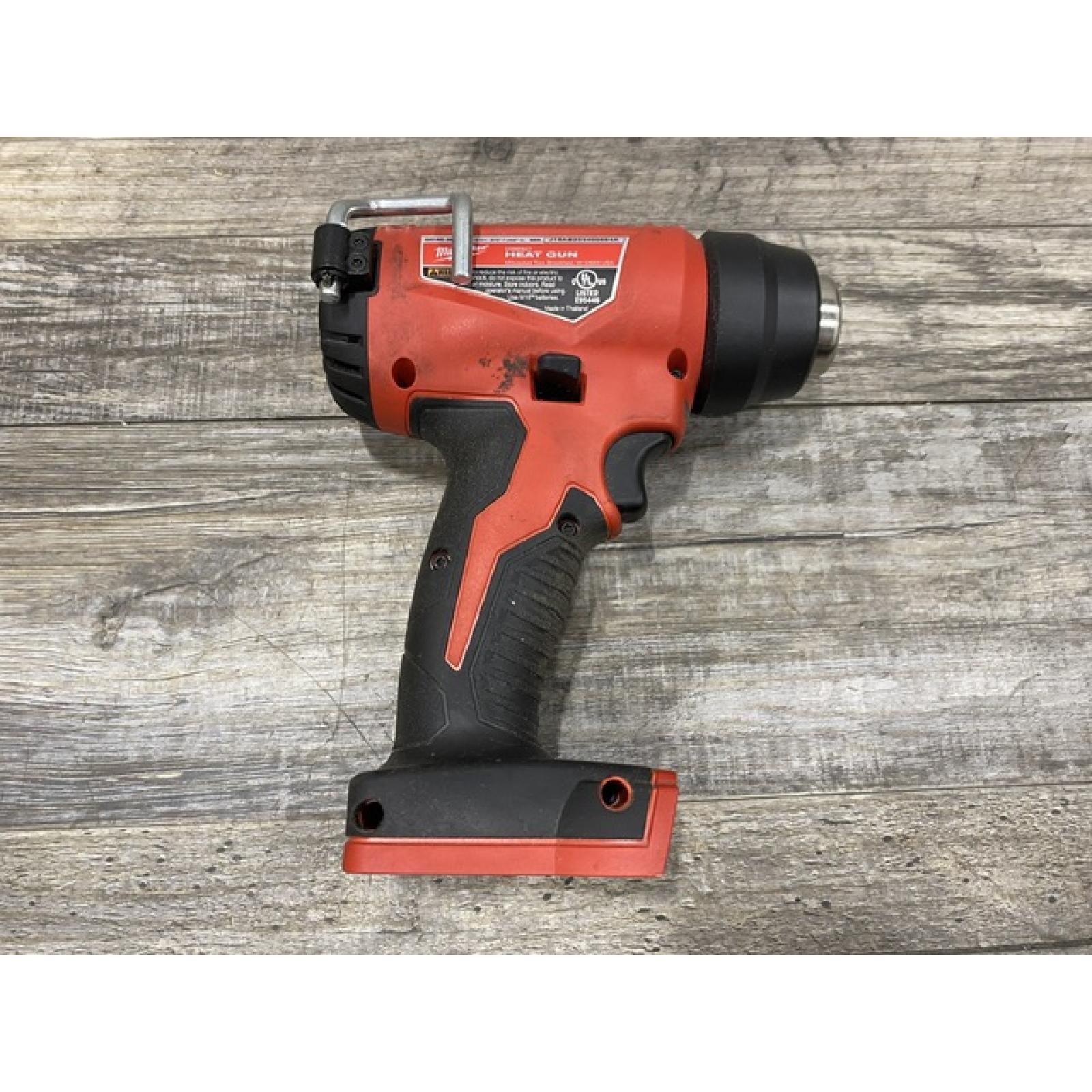 AS-IS Milwaukee 18V Lithium-Ion Cordless Compact Heat Gun (Tool-Only)