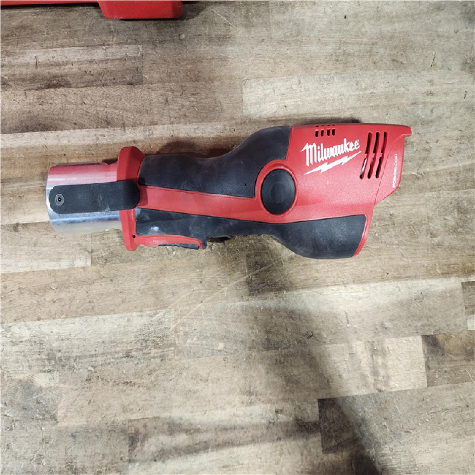 HOUSTON LOCATION - AS-IS M12 12-Volt Lithium-Ion Force Logic Cordless Press Tool Kit (3 Jaws Included) with Two 1.5 Ah Battery and Hard Case