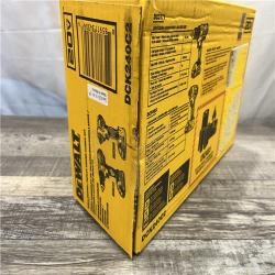 NEW - DEWALT 20V MAX Cordless Drill/Impact 2 Tool Combo Kit