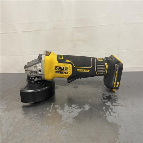 AS-IS- DeWalt 20V XR Cordless 4-1/2. in. to 5 in. Variable Speed Angle Grinder (Tool Only)