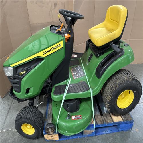 California AS-IS John Deere S100 Riding Mower