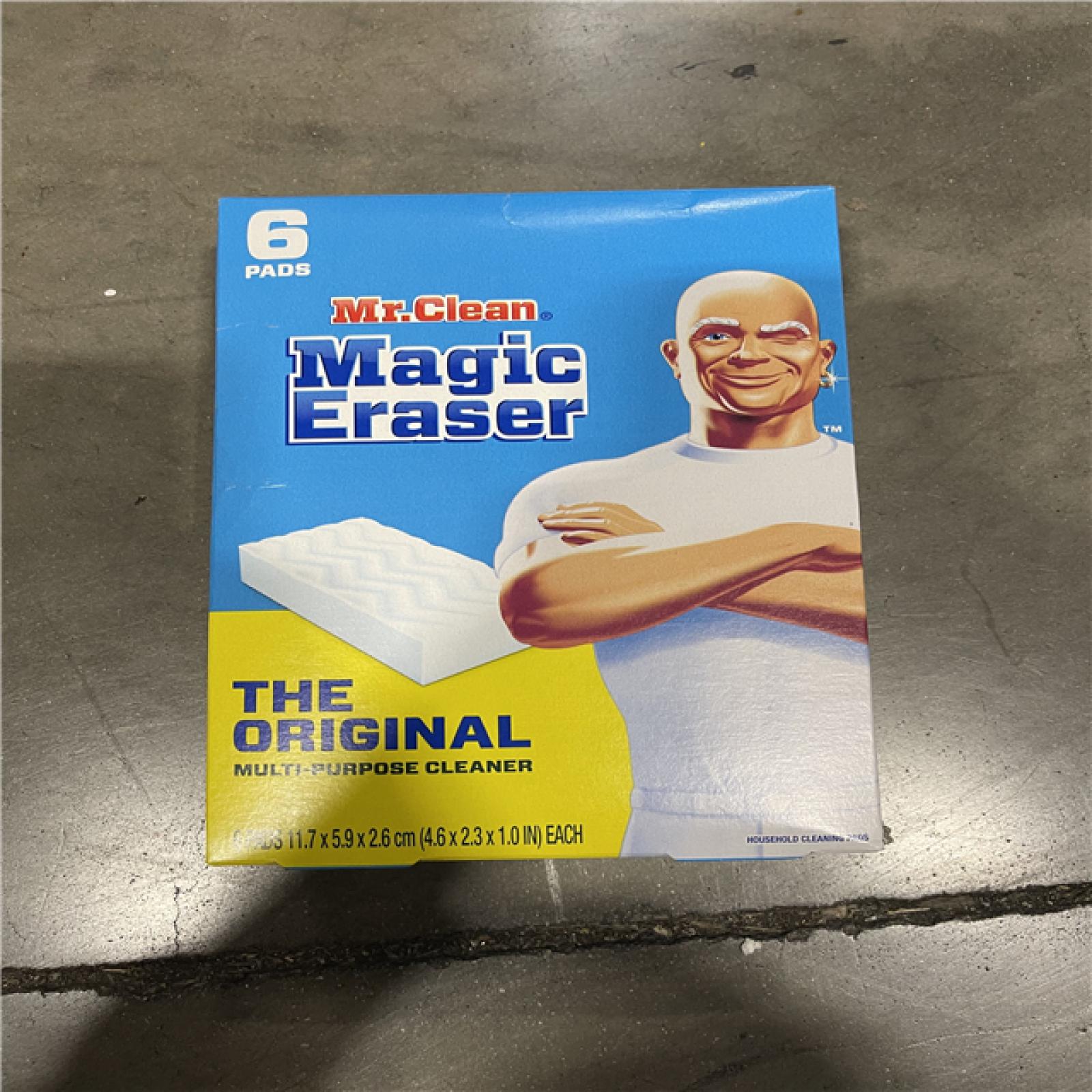 NEW! - Mr. Clean Magic Eraser Sponge (6 Count) PALLET-(600 UNITS)