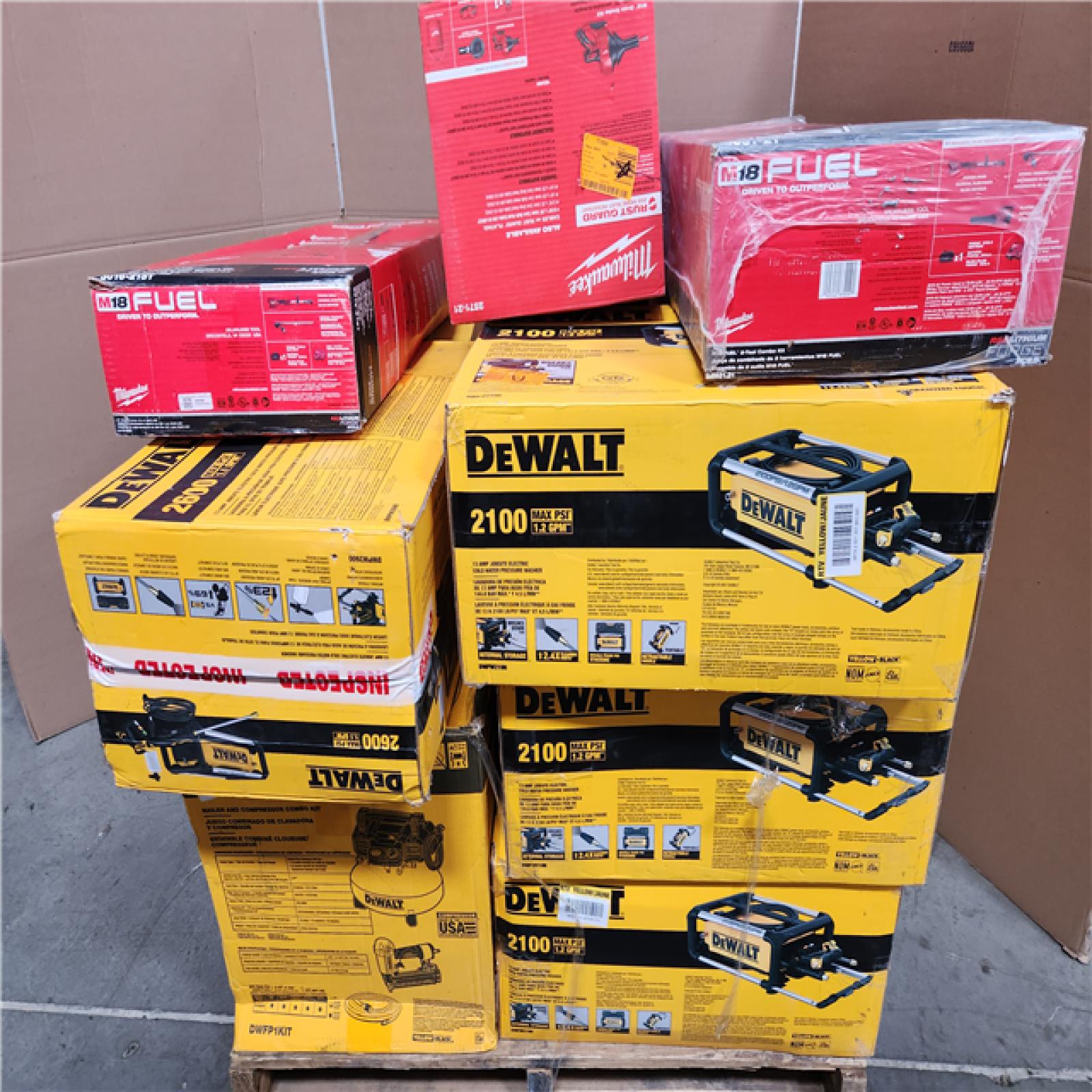 CALIFORNIA AS-IS TOOL PALLET