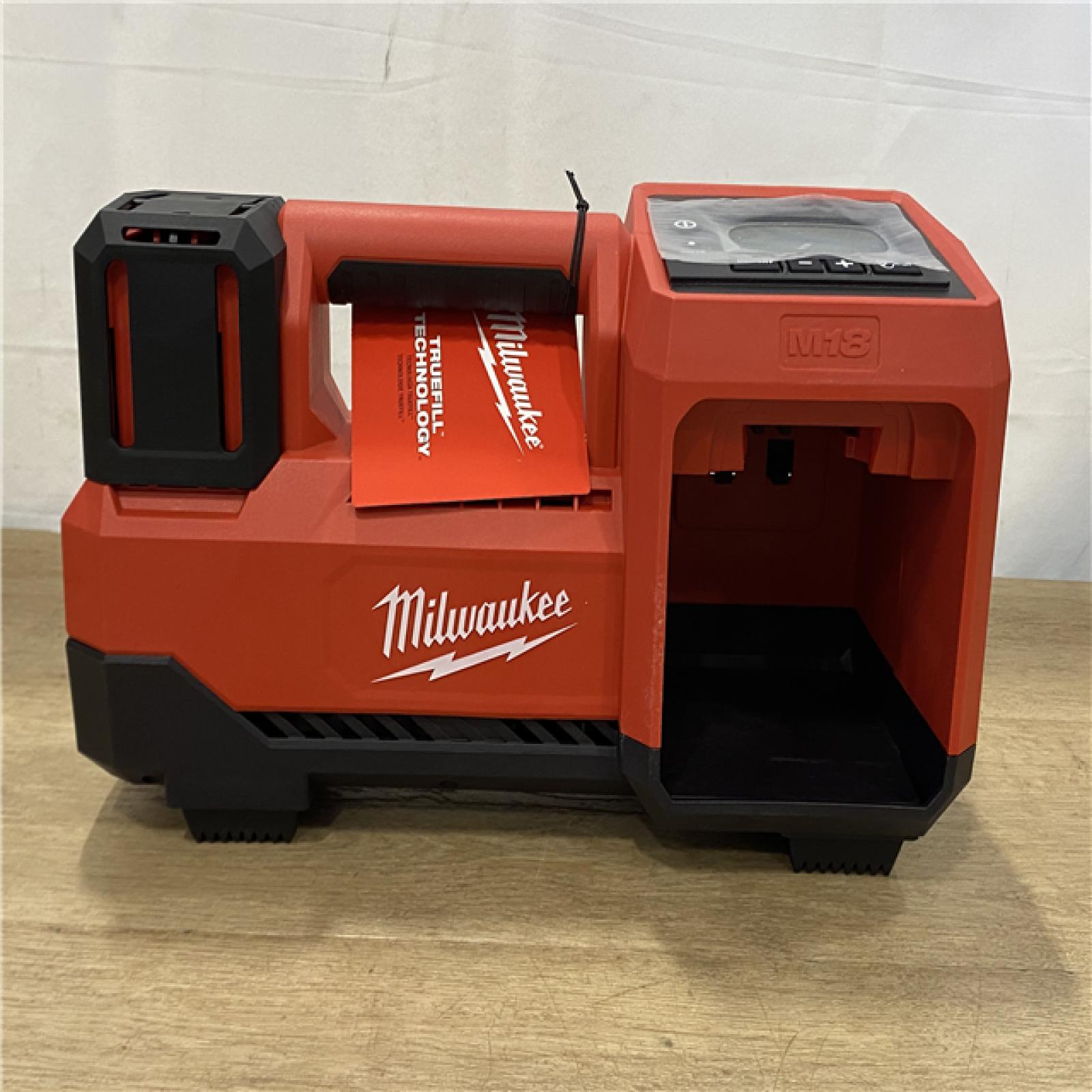AS-IS Milwaukee 18-Volt Lithium-Ion Cordless Electric Portable Inflator (Tool-Only)