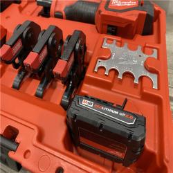 AS-IS Milwaukee 18V Lithium-Ion Cordless Short Throw Press Tool Kit