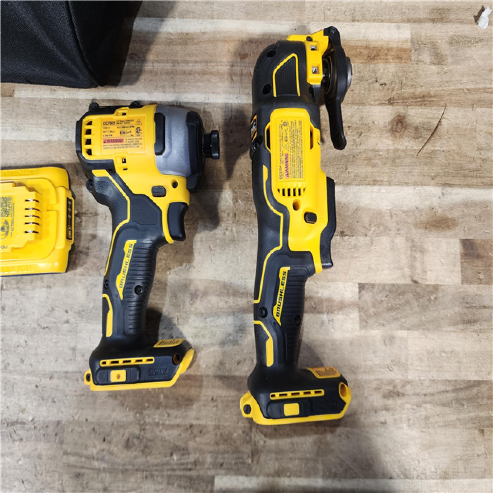 HOUSTON LOCATION - AS - IS DEWALT ATOMIC 20-Volt Lithium-Ion Cordless Brushless (2-Tool) Combo Kit