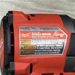 AS-IS Milwaukee FUEL 18V Lithium-Ion Brushless Cordless Hammer Drill and Impact Driver Combo Kit