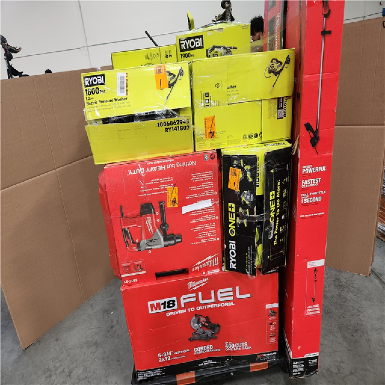 CALIFORNIA AS -IS  TOOL PALLET