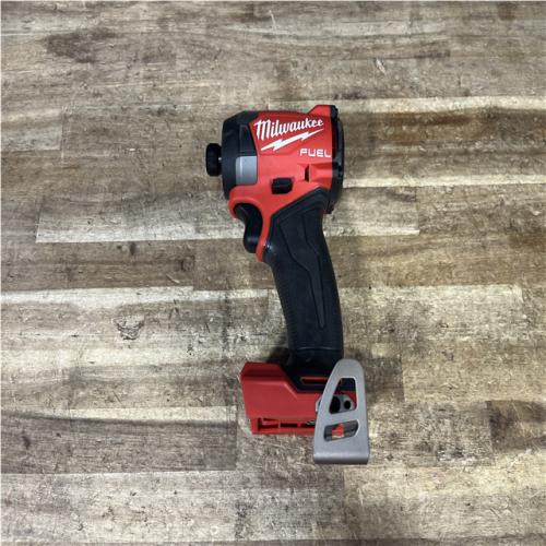 Houston Location AS-IS Milwaukee FUEL 18V Lithium-Ion Brushless Cordless 1/4 in. Hex Impact Driver (Tool-Only)