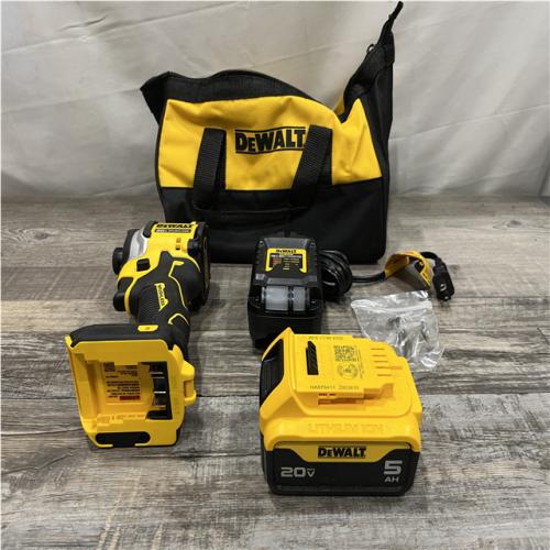 AS-IS DEWALT ATOMIC 20V MAX Lithium-Ion Cordless 1/4 in. Brushless Impact Driver Kit