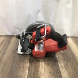 AS-IS Milwaukee FUEL 18V Lithium-Ion Brushless Cordless 7-1/4 in. Circular Saw (Tool-Only)