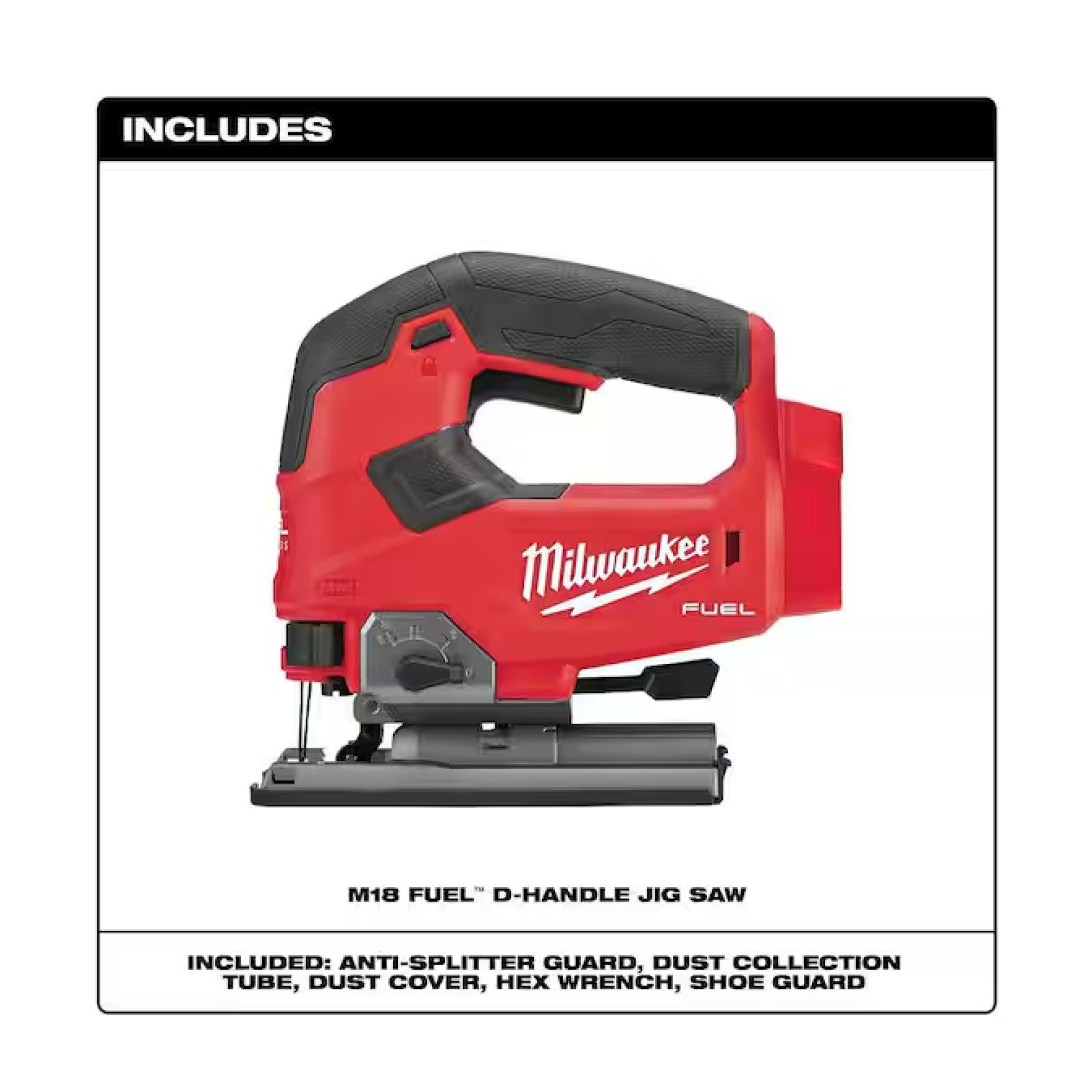 NEW!- Milwaukee M18 FUEL 18V Lithium-Ion Brushless Cordless Jig Saw (Tool-Only)