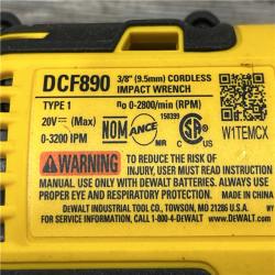 AS-IS DEWALT 20V XR Brushless Cordless 1/4 in. Quiet Hydraulic Impact Driver (Tool-Only)