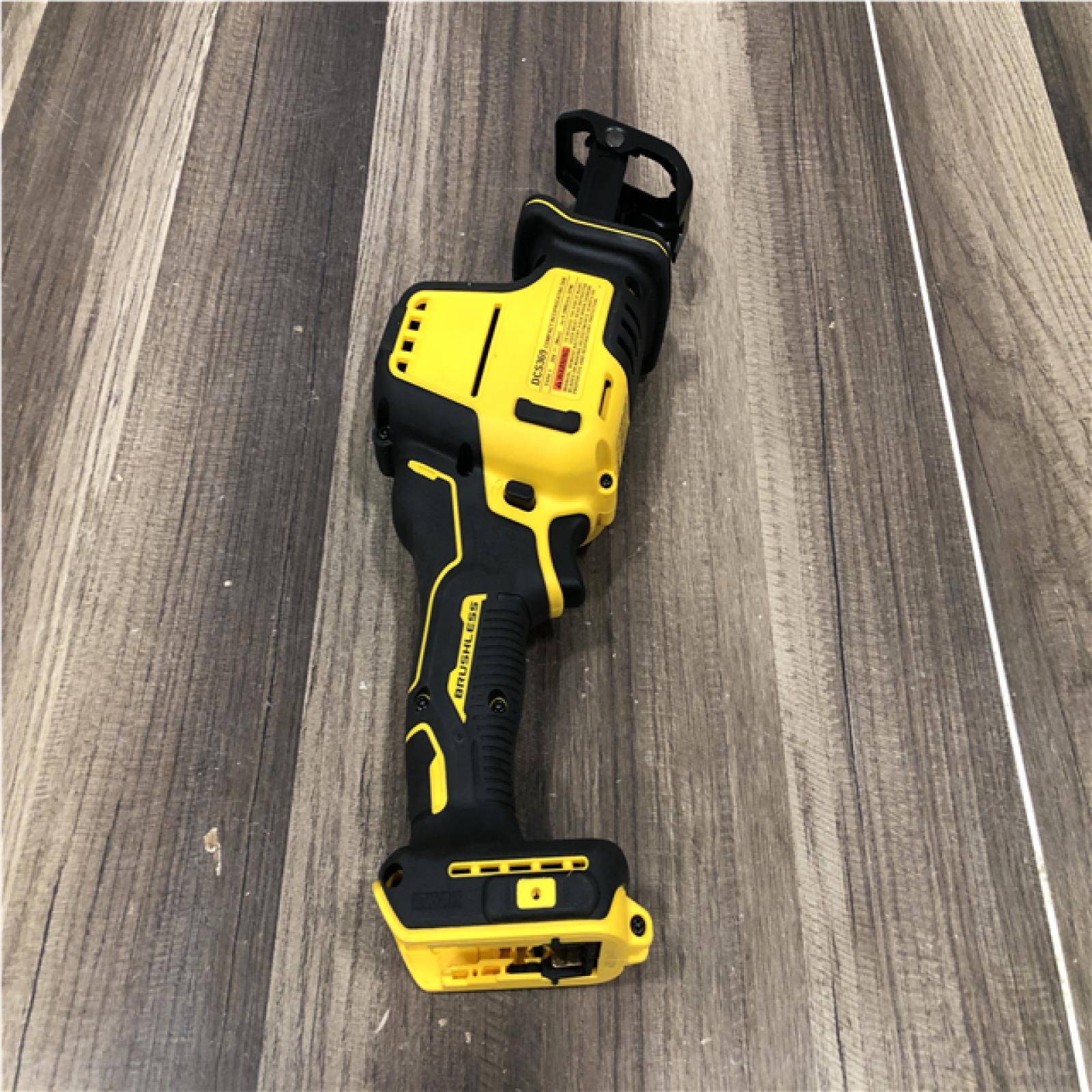 AS-IS DEWALT ATOMIC 20V MAX Cordless Brushless Compact Reciprocating Saw (Tool Only)