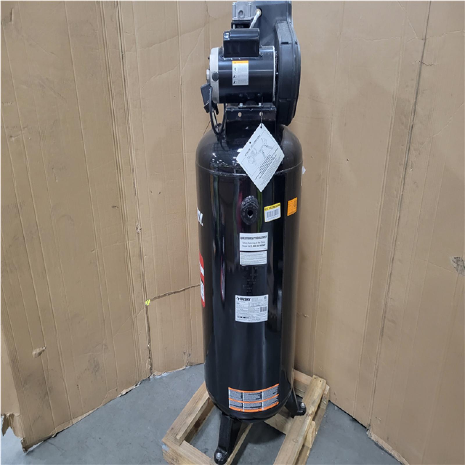 CALIFORNIA AS-IS HUSKY 60 GAL. AIR COMPRESSOR