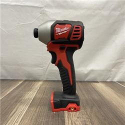 AS-IS Milwaukee M18 18V Lithium-Ion Cordless 1/4 in. Hex Impact Driver (Tool-Only)