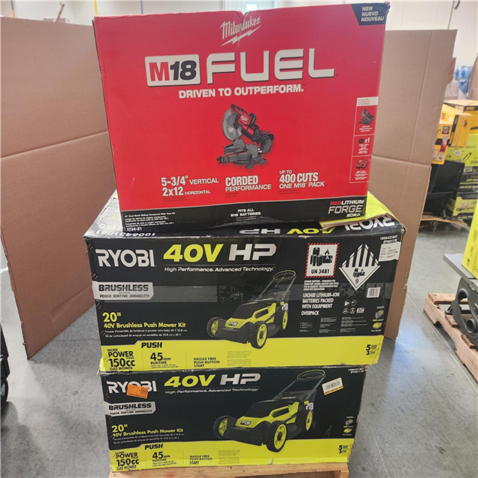 CALIFORNIA AS-IS TOOL PALLET