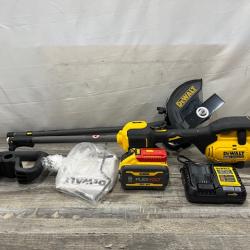 AS-IS DEWALT FLEXVOLT 60V MAX 7.5 in. Cordless Battery Powered Attachment Capable Edger Kit