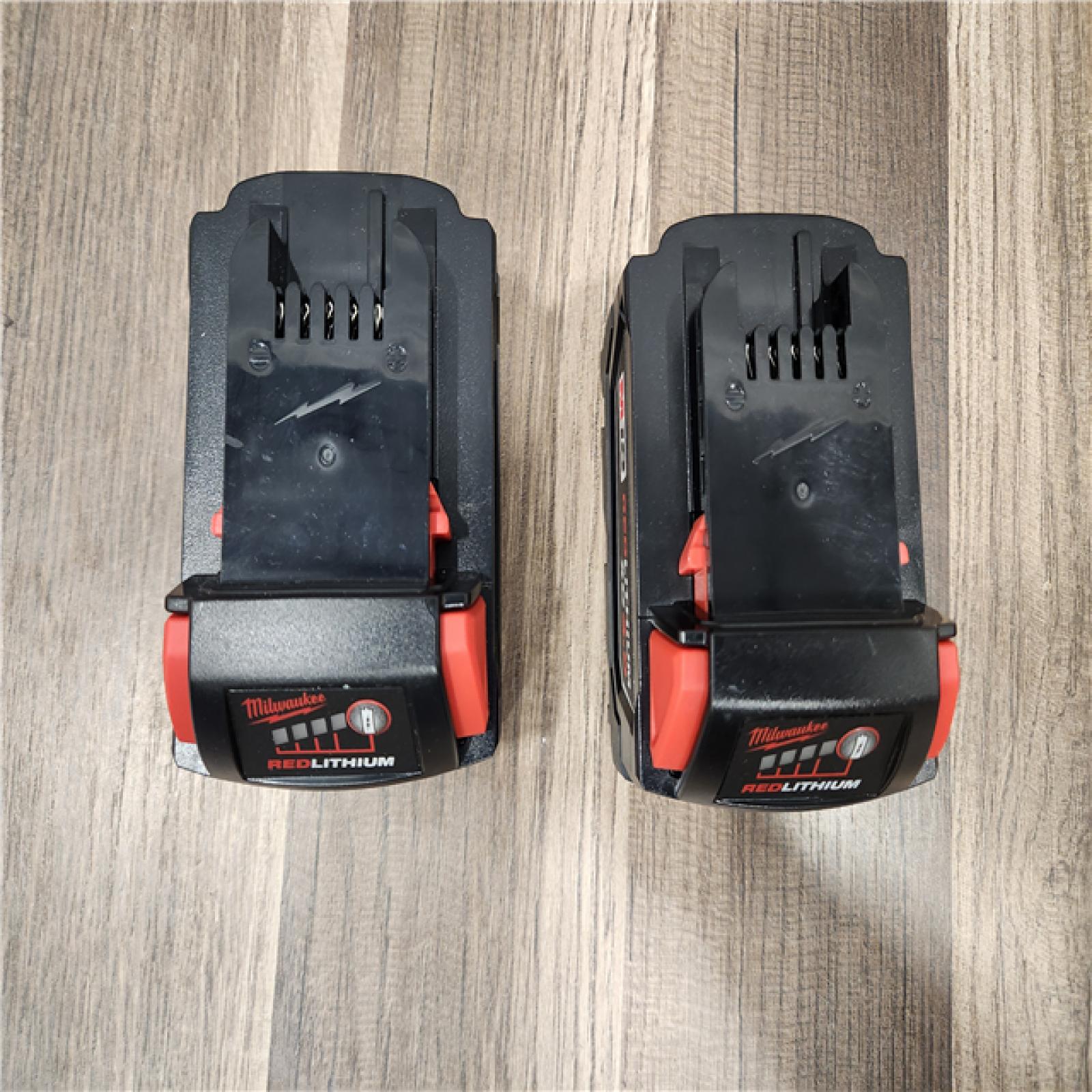 AS-IS Milwaukee M18 18-Volt Lithium-Ion XC Extended Capacity Battery Pack 3.0Ah (2-Pack)