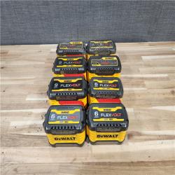 HOUSTON LOCATION - AS-IS DEWALT BATTERY PACK QTY - 8