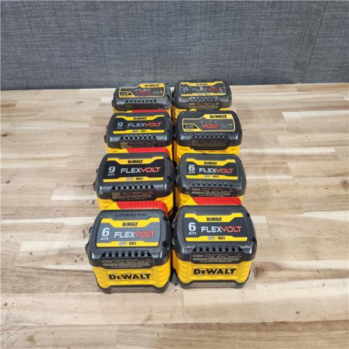 HOUSTON LOCATION - AS-IS DEWALT BATTERY PACK QTY - 8