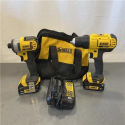 AS-IS - DeWalt 20V MAX Cordless Drill/Impact 2 Tool Combo Kit