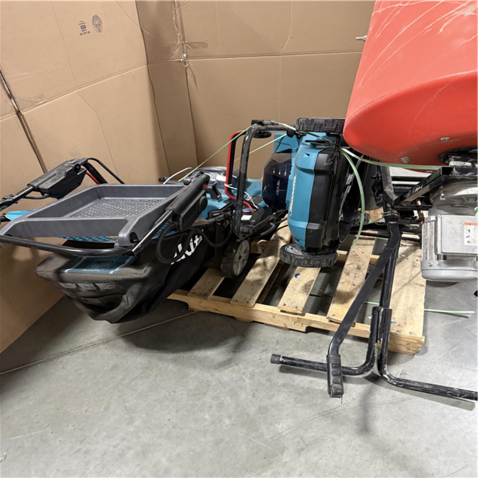 California AS-IS OUTDOOR POWER EQUIPMENT