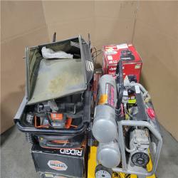 CALIFORNIA AS-IS OUTDOOR POWER EQUIPMENT