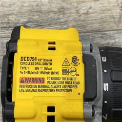 AS-IS DEWALT ATOMIC 20-Volt MAX Lithium-Ion Cordless Combo (2-Tool) Kit