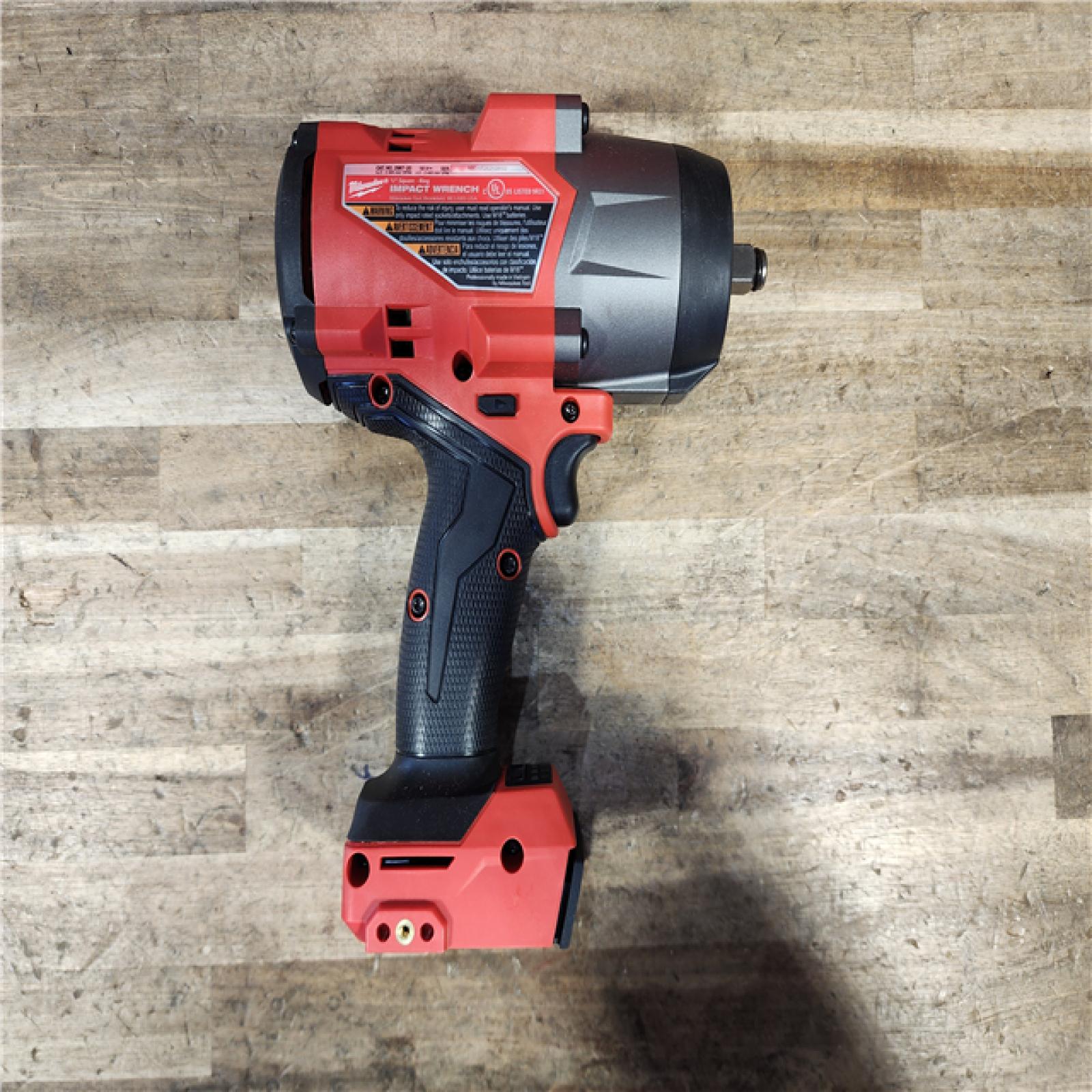 HOUSTON LOCATION - AS-IS Milwaukee FUEL 18V Lithium-Ion Brushless Cordless 1/2 in. Impact Wrench with Friction Ring (Tool-Only)