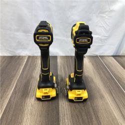 AS-IS DEWALT ATOMIC 20-Volt MAX Lithium-Ion Cordless Combo Kit
