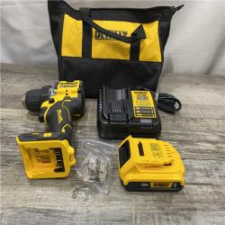 AS-IS DEWALT Atomic 20V Lithium-Ion Cordless Compact 1/2 in. Drill/Driver Kit