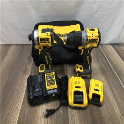 AS-IS DEWALT 20V XR Lithium-Ion Cordless 2-Tool Combo Kit