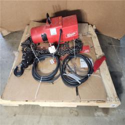 HOUSTON LOCATION - AS-IS Milwaukee 9573 Hoist