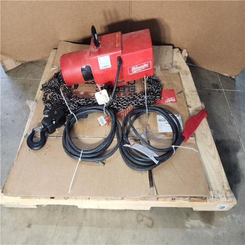 HOUSTON LOCATION - AS-IS Milwaukee 9573 Hoist