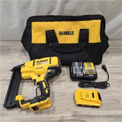 AS-IS DeWALT DCN681D1 20V MAX 18ga Cordless Narrow Crown Stapler Kit