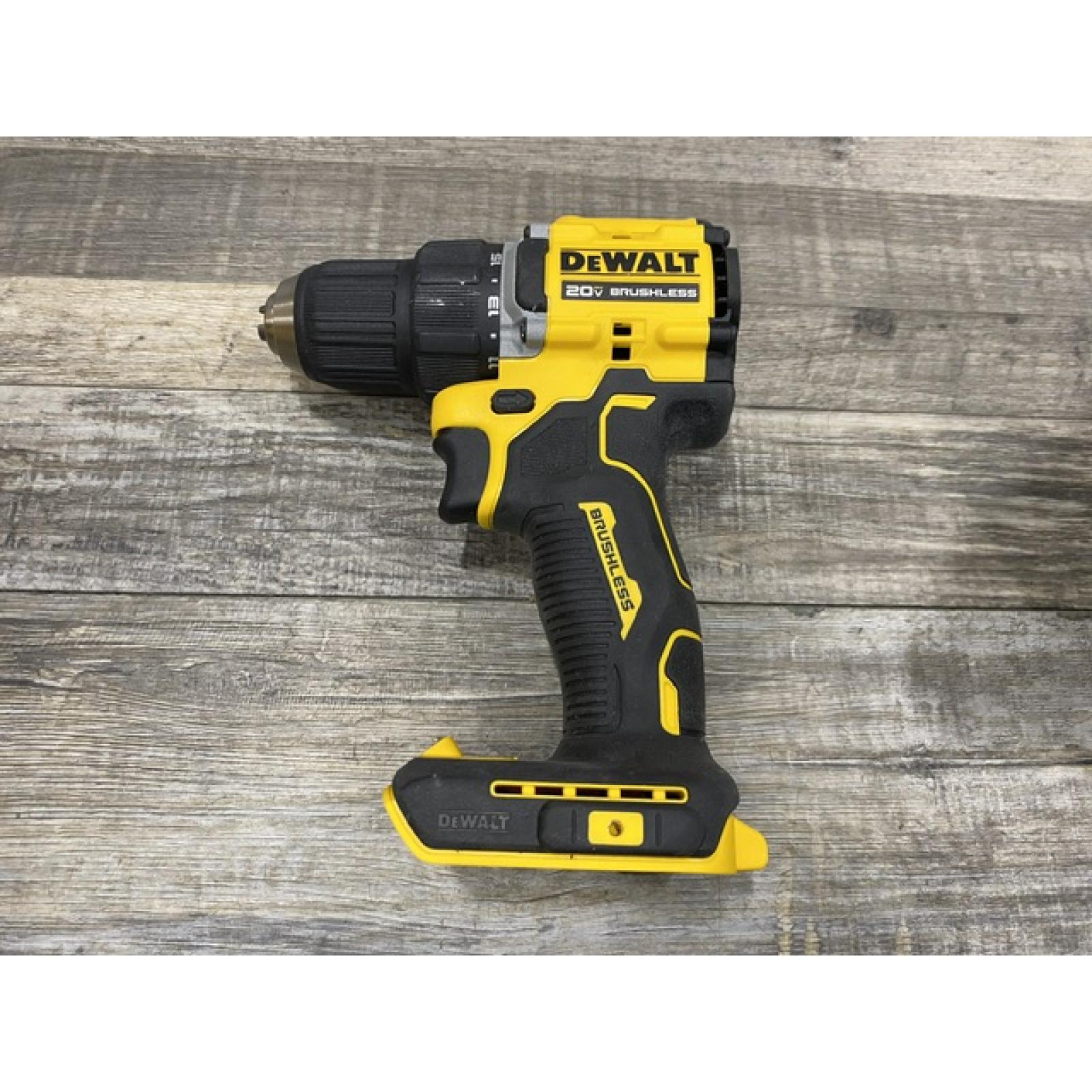 AS-IS DEWALT Atomic 20V Lithium-Ion Cordless Compact 1/2 in. Drill/Driver Kit
