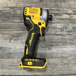 AS-IS DEWALT Atomic 20V Max Lithium-Ion Brushless Cordless Compact 1/4 in. Impact Driver Kit