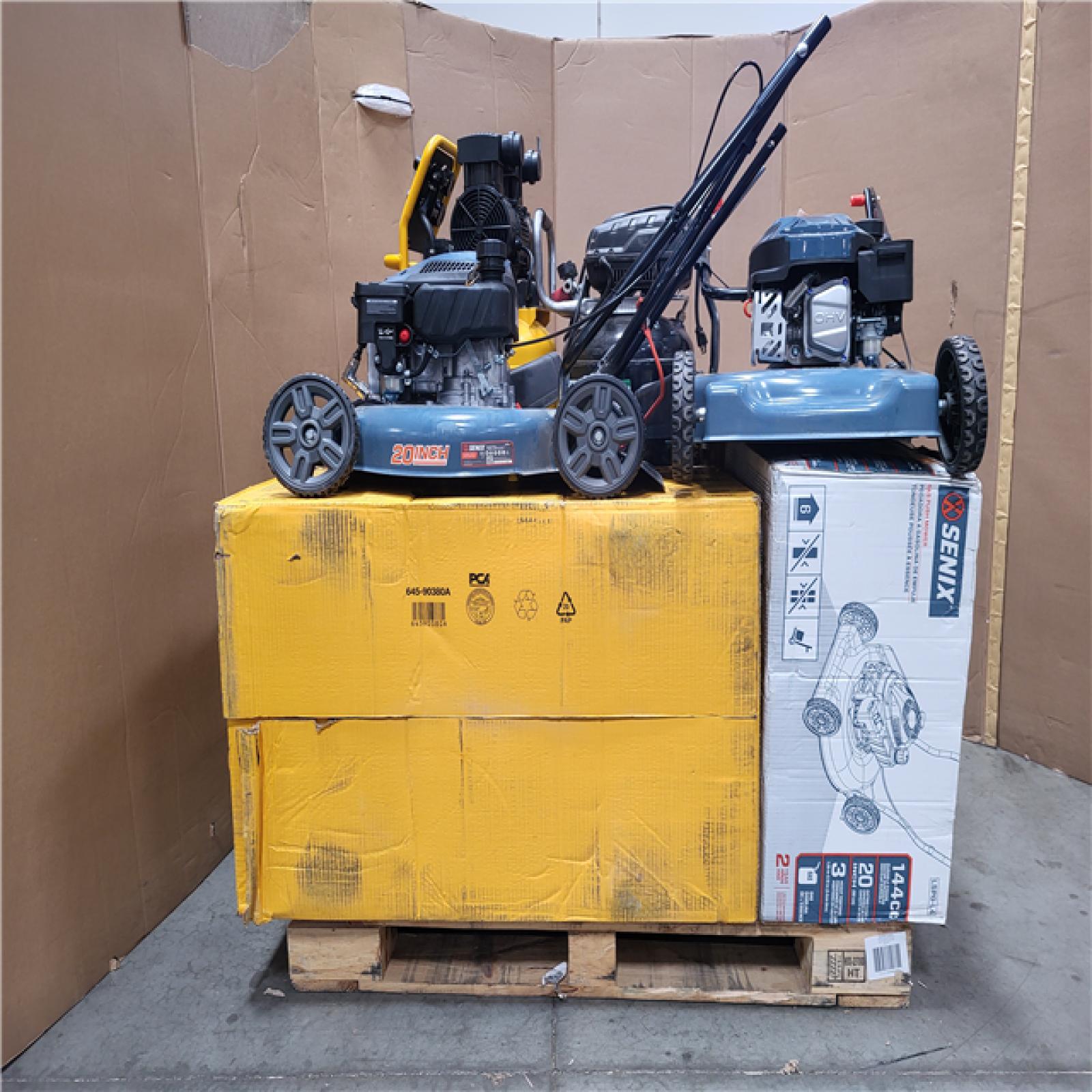 California AS-IS Outdoor Power Equipment