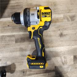 HOUSTON LOCATION - AS-IS (APPEARS LIKE NEW) DEWALT 20V XR Lithium-Ion Cordless Hammer Drill Kit with 8.0 Ah Battery, Charger and Kit Bag