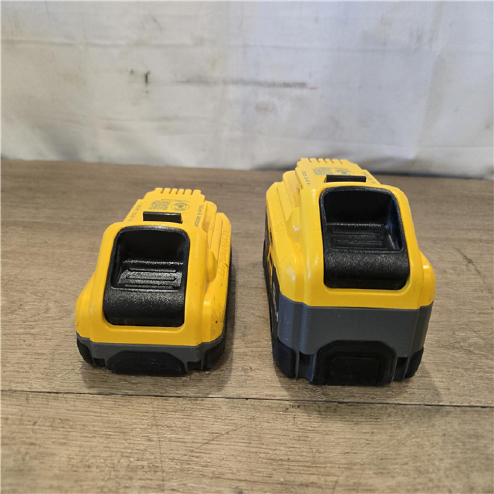 AS-IS DEWALT 20V XR Lithium-Ion Starter Kit