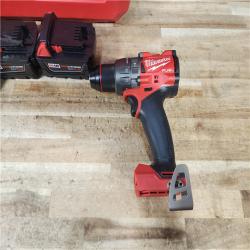 HOUSTON LOCATION - AS - IS Milwaukee FUEL 18V Lithium-Ion Brushless Cordless 1/2 in. Hammer Drill Driver Kit