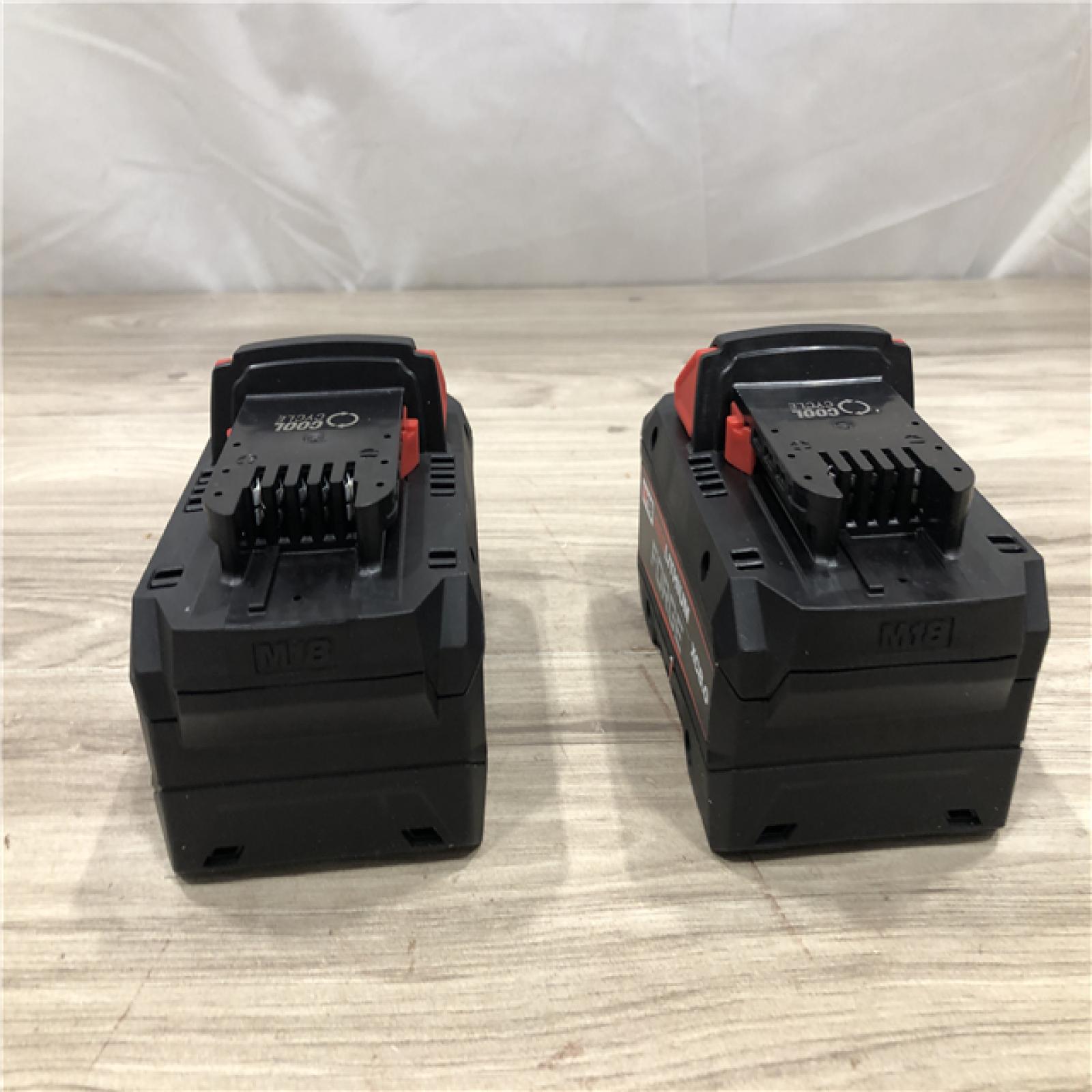 AS-IS Milwaukee M18 18-Volt Lithium-Ion REDLITHIUM FORGE Starter Kit