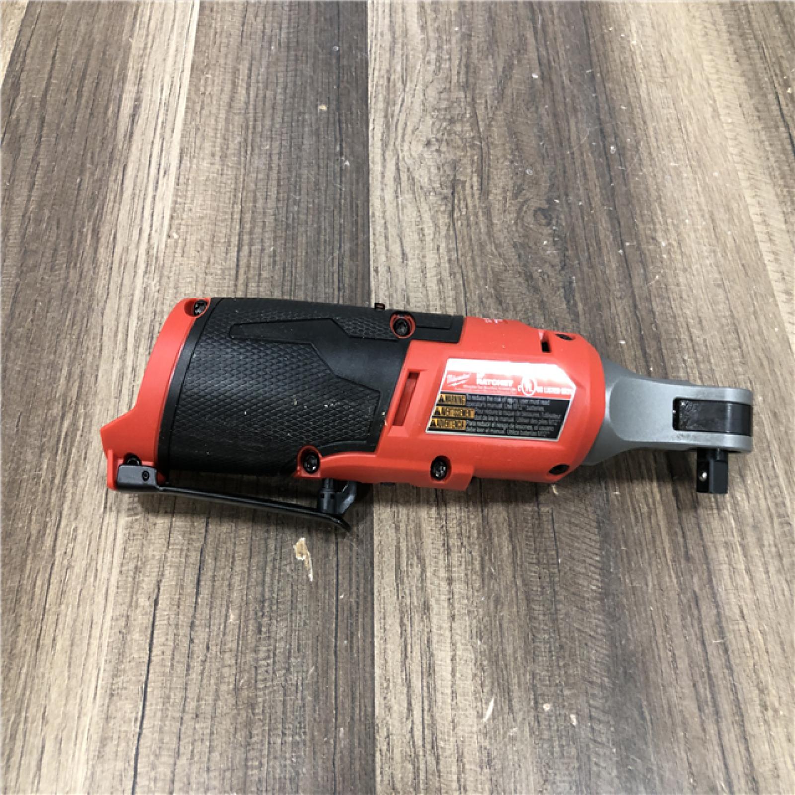 AS-IS Milwaukee FUEL 12-Volt Lithium-Ion Brushless Cordless High Speed 3/8 in. Ratchet (Tool-Only)