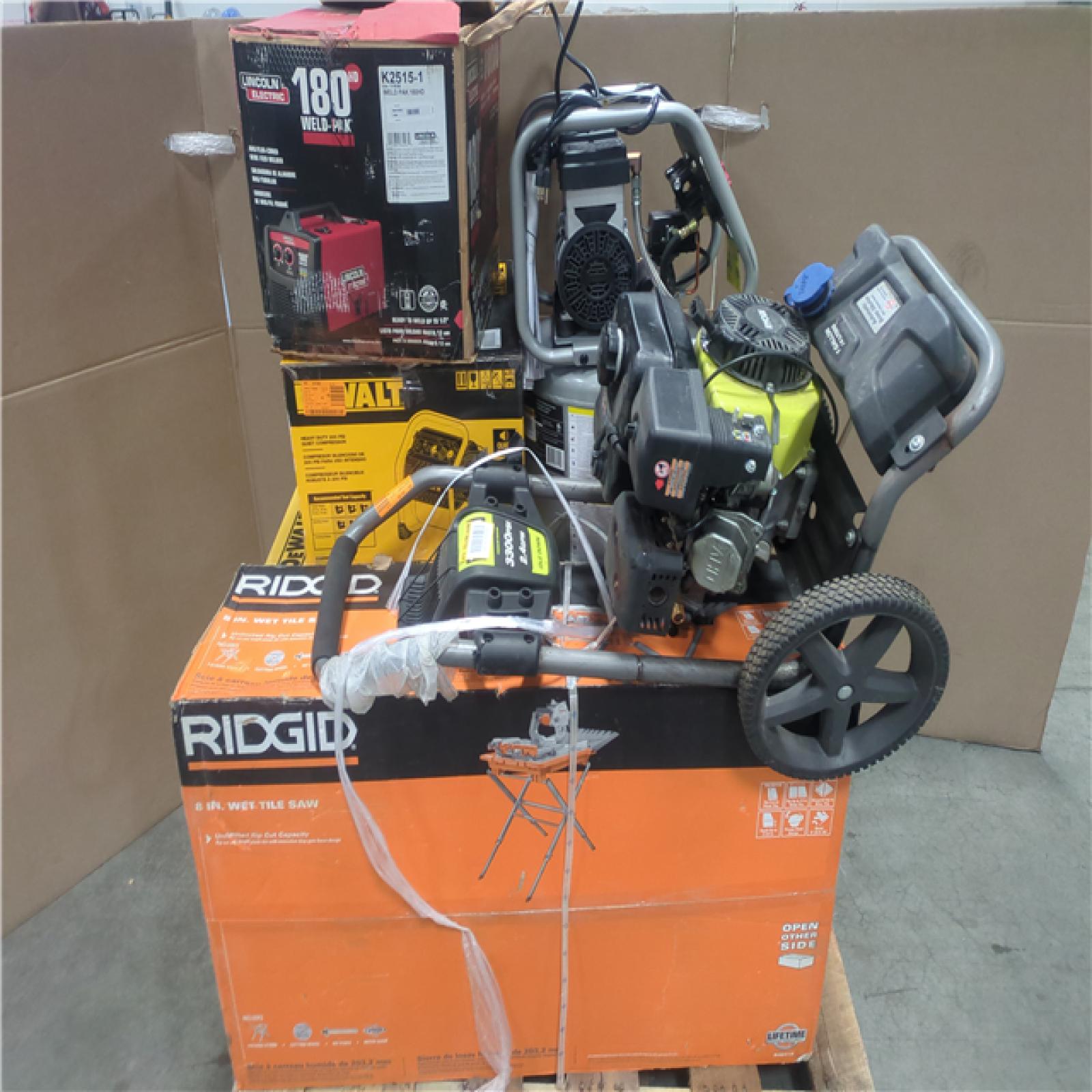 CALIFORNIA AS-IS OUTDOOR POWER EQUIPMENT